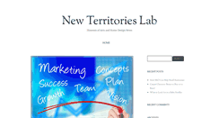 Desktop Screenshot of newterritorieslab.org